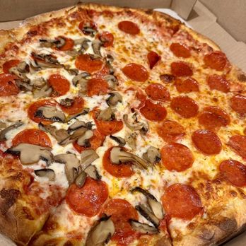 Delizia's Pizza - Pepperoni and mushroom pizza - Pizza Near Me - Millsboro, Delaware Delizia's Pizza - Pepperoni and mushroom pizza - Pizza Near Me - Millsboro, Delaware