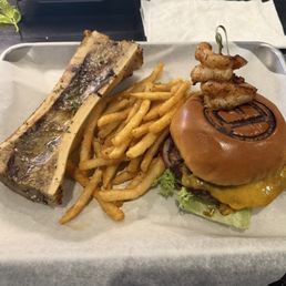 Surf and Turf Burger! Surf and Turf Burger!