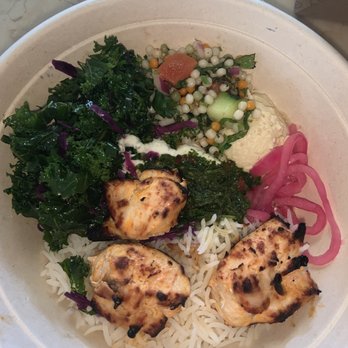 Luna Grill Rancho Cucamonga - Santorini Chicken Bowl - Mediterranean Near Me - Rancho Cucamonga, California Luna Grill Rancho Cucamonga - Santorini Chicken Bowl - Mediterranean Near Me - Rancho Cucamonga, California