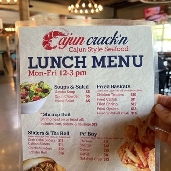Cajun Crack'n - August 2023 menu - Seafood Near Me - Milpitas, California Cajun Crack'n - August 2023 menu - Seafood Near Me - Milpitas, California