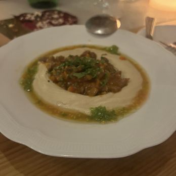 Malka - Hummus with Lamb ragu! - Kosher Near Me - New York, New York