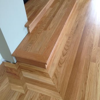 T & T Floors - Detail of edging and stair - Flooring Near Me - Oakland, California T & T Floors - Detail of edging and stair - Flooring Near Me - Oakland, California
