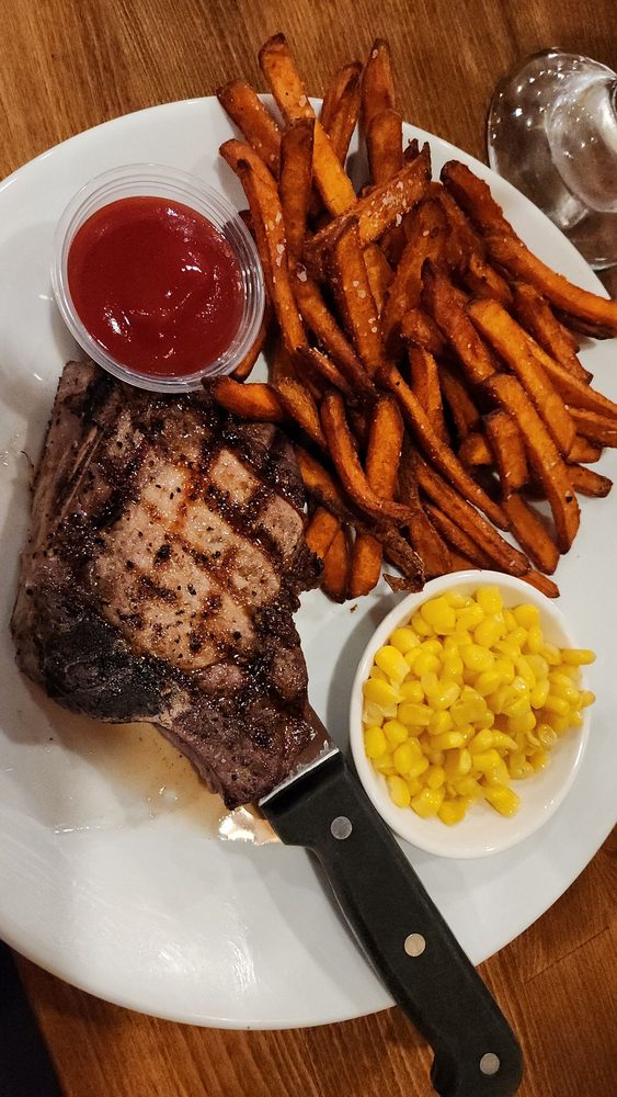 Food from Trail Boss Steak and Grill