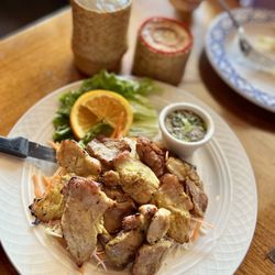 Thai Ginger - Redmond - Moo Yahng - came with Sticky Rice