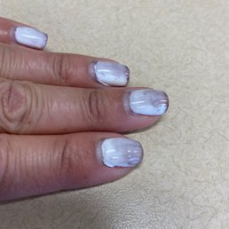 Less than 2 weeks and this is how my gel nails look. Less than 2 weeks and this is how my gel nails look.