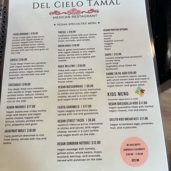 Del Cielo Tamales - Mexican Near Me - Tucson, Arizona