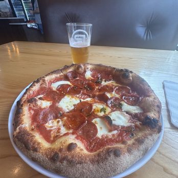 Flippers Pizza - 13" Pepperoni Napoli Pizza - Pizza Near Me - Orlando, Florida Flippers Pizza - 13" Pepperoni Napoli Pizza - Pizza Near Me - Orlando, Florida