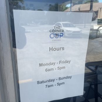 The Corner Cup Coffee - Hours as of 6/17/21 - Coffee & Tea Near Me - Tucker, Georgia