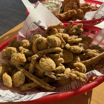Harborwalk Restaurant - fried fiddle head ferns - Seafood Near Me - Belfast, Maine