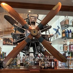 Nice touches throughout the restaurant. The lip of the bar could be wider as knees bang against the wall when seated. Nice touches throughout the restaurant. The lip of the bar could be wider as knees bang against the wall when seated.