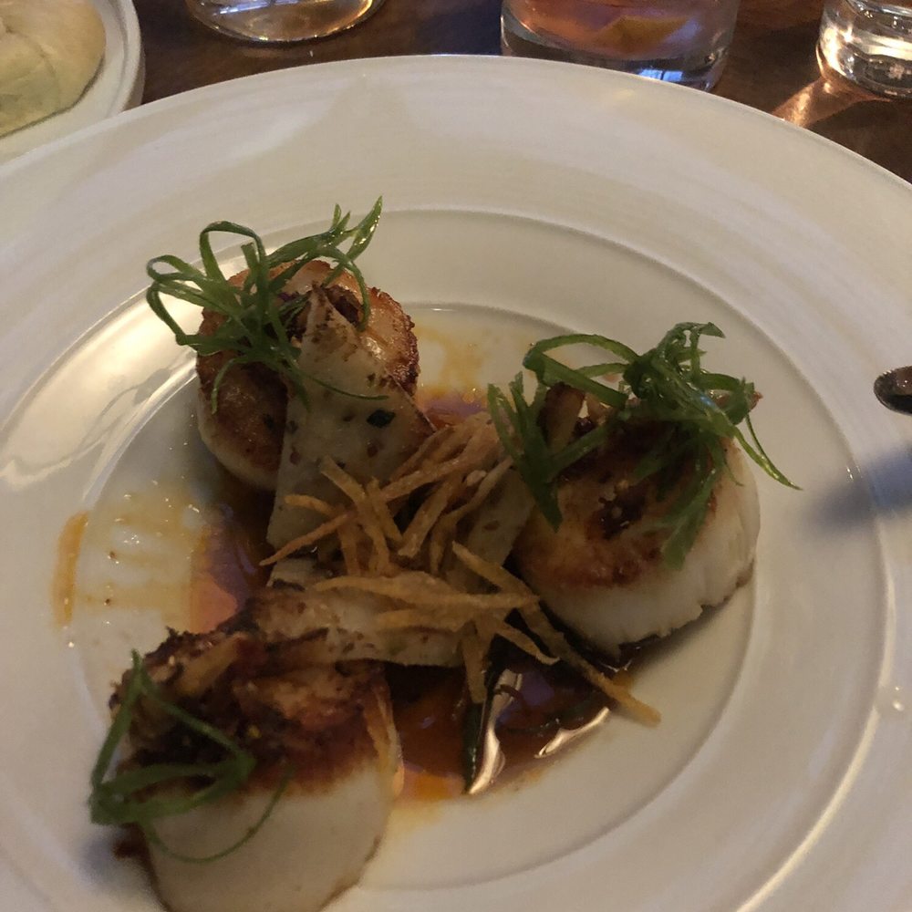Service Bar - Twice cooked Scallops - New American Near Me - Columbus, Ohio Service Bar - Twice cooked Scallops - New American Near Me - Columbus, Ohio