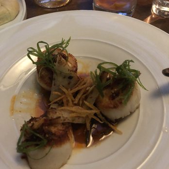 Service Bar - Twice cooked Scallops - New American Near Me - Columbus, Ohio Service Bar - Twice cooked Scallops - New American Near Me - Columbus, Ohio