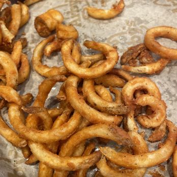 Arby's - This is a picture of my  "Curly Fries" from Arby's. The WORST Arby's ever. Don't go to the Cherry Valley/Calimesa Arby's, - Fast Food Near Me - Calimesa, California