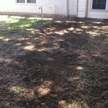 DIRECTV - Direct TV destrys peoples yards and sprinkler systems..This was mine after they dug up all the St Augustine we just had installe - Television Service Providers Near Me