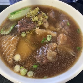 Old Taro - Beef Tendon Tripe Noodle Soup - Taiwanese Near Me - Fremont, California Old Taro - Beef Tendon Tripe Noodle Soup - Taiwanese Near Me - Fremont, California