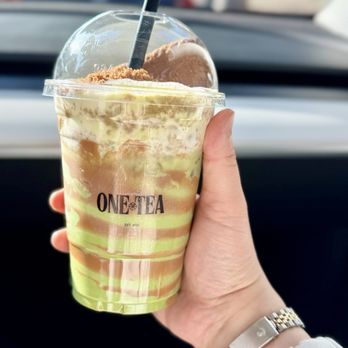 One Tea - Biscoff matcha - Bubble Tea Near Me - Temple City, California