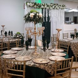 Old Town Banquet Hall - Elegant gold and green