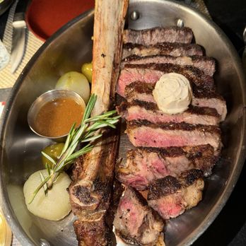 Labebe Prime - 40 ounce tomahawk steak - Mediterranean Near Me - North Brunswick, New Jersey