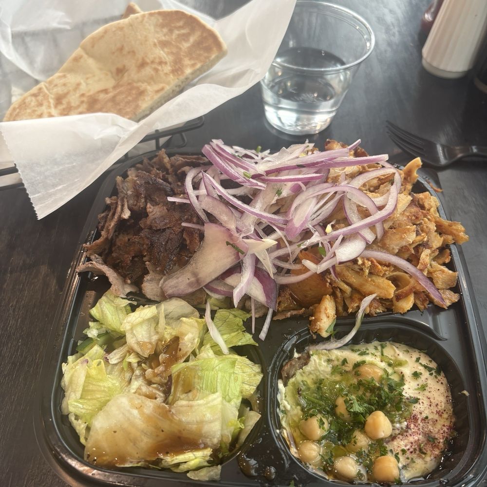 Mixed Shwarma platter. Mixed Shwarma platter.