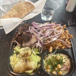 Mixed Shwarma platter. Mixed Shwarma platter.