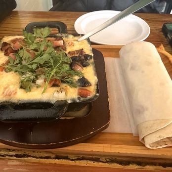 Mala Madre Taqueria - Queso dip with chorizo - Tacos Near Me - Westbury, New York Mala Madre Taqueria - Queso dip with chorizo - Tacos Near Me - Westbury, New York