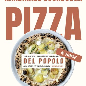 Del Popolo - Now offering frozen pizza. - Pizza Near Me - San Francisco, California Del Popolo - Now offering frozen pizza. - Pizza Near Me - San Francisco, California