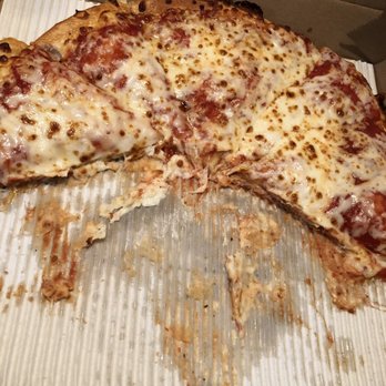 Pizza Hut - a half eaten pizza in a box - Pizza Near Me - Florence, South Carolina Pizza Hut - a half eaten pizza in a box - Pizza Near Me - Florence, South Carolina
