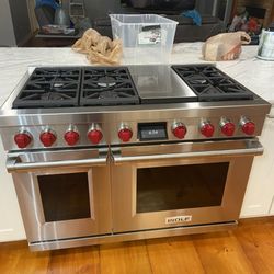 Beautiful Installations - Wolf DF 48" range