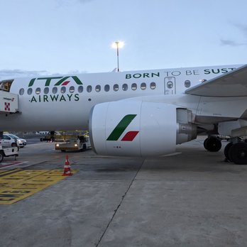 ITA Airways - Deplaning in Rome - Airlines Near Me - Rome, RM ITA Airways - Deplaning in Rome - Airlines Near Me - Rome, RM