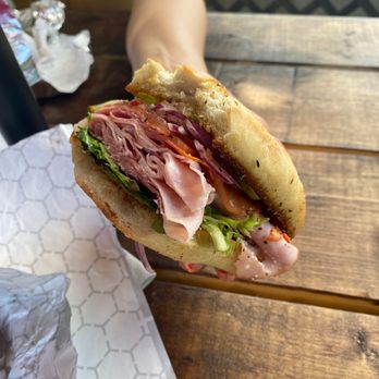 Lunch Bar Harbor - My gf's #2 Italian just with lettuce. - Sandwiches Near Me - Bar Harbor, Maine