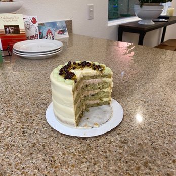 Pure Bliss Desserts - Our delicious Pistachio Raspberry Cake aka the Grinch cake! - Bakeries Near Me - Bellingham, Washington Pure Bliss Desserts - Our delicious Pistachio Raspberry Cake aka the Grinch cake! - Bakeries Near Me - Bellingham, Washington