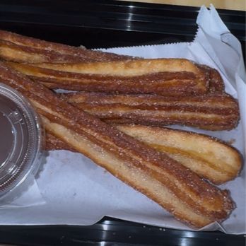 Birria House Tacos Y Mas - Churros with chocolate dip - Tacos Near Me - Humble, Texas Birria House Tacos Y Mas - Churros with chocolate dip - Tacos Near Me - Humble, Texas