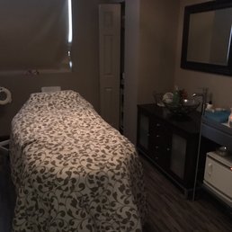 One of the private massage rooms. One of the private massage rooms.