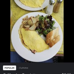 California Omelette Don't Mention about bacon / ham etc. California Omelette Don't Mention about bacon / ham etc.