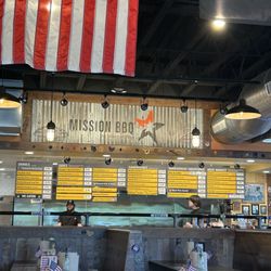 Mission BBQ - Dining room