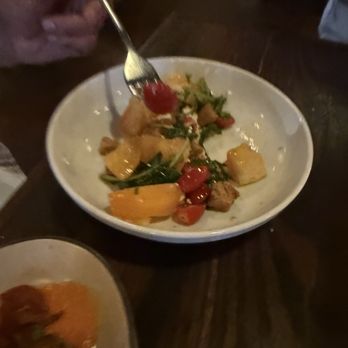 Plates Restaurant & Bar - Tomato salad. Quite good. - Seafood Near Me - New Orleans, Louisiana Plates Restaurant & Bar - Tomato salad. Quite good. - Seafood Near Me - New Orleans, Louisiana