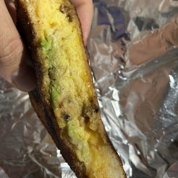 Calabama - The vegetarian breakfast sandwich - Southern Near Me - Los Angeles, California Calabama - The vegetarian breakfast sandwich - Southern Near Me - Los Angeles, California