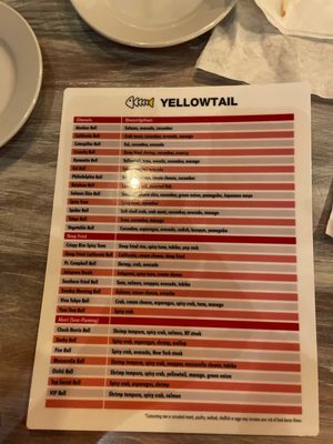 Menu photo 4 Yellowtail Ramen & Aburi Clarksville, TN