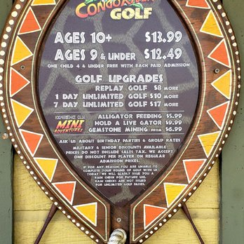 Congo River Golf - Mini Golf Near Me - Clearwater, Florida