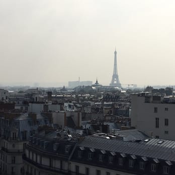 La Tour Eiffel - First sighting from the rooftops of Le Printemps - Landmarks & Historical Buildings Near Me - Paris, 75