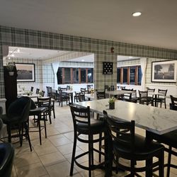 In the Drink Restaurant and Bar - Restaurant is empty for a band night