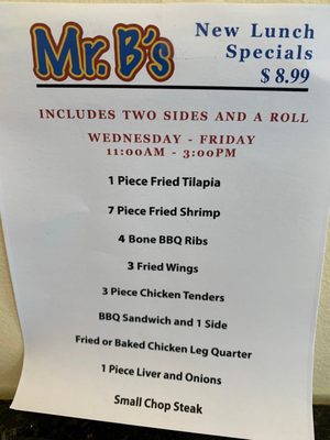 Menu photo 4 Mr B's Chester, VA Menu photo 4 Mr B's Chester, VA