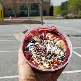 The City acai bowl $6.95