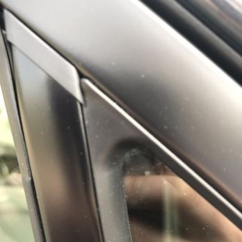 Mobile Electronics Studio - Bubbles, pollen and the tint doesn't even reach the corner - Car Stereo Installation Near Me - South Dennis, Massachusetts