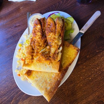 Barbara's Fishtrap - Cajun Fish Sandwhich - Seafood Near Me - Half Moon Bay, California Barbara's Fishtrap - Cajun Fish Sandwhich - Seafood Near Me - Half Moon Bay, California