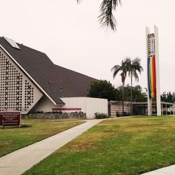 First Christian Church of Orange - Front of Church from Walnut Ave.