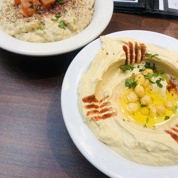 Taboon Mediterranean - BABA GHANOUJ -SIDE & HUMMUS SIDE - Mediterranean Near Me - Long Beach, California Taboon Mediterranean - BABA GHANOUJ -SIDE & HUMMUS SIDE - Mediterranean Near Me - Long Beach, California