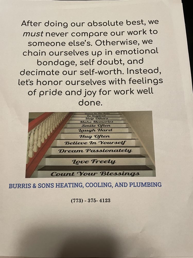 Slide of Burris & Sons Heating, Cooling & Plumbing