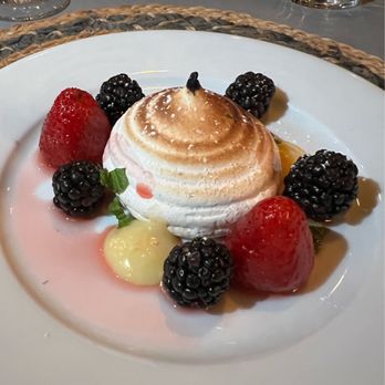 Spencer Hochman - Private Chef - Pavlova and Berries - Personal Chefs Near Me