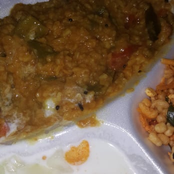 Ganesh Temple Canteen - Bise bhele bhaat  (rice with curry powder) - Indian Near Me - Flushing, New York